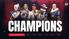 Valorant FaZe Clan Invitational: TSM remain the kings of North America