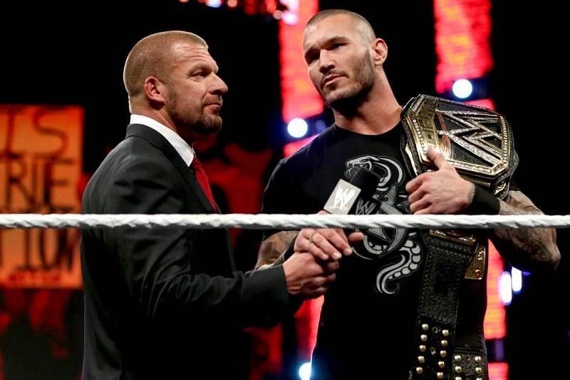 triple h randy orton