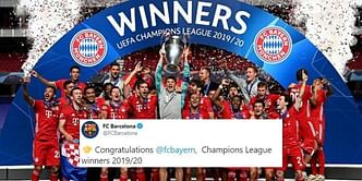 Who said what: Football world reacts to Bayern Munich's historic Champions League triumph