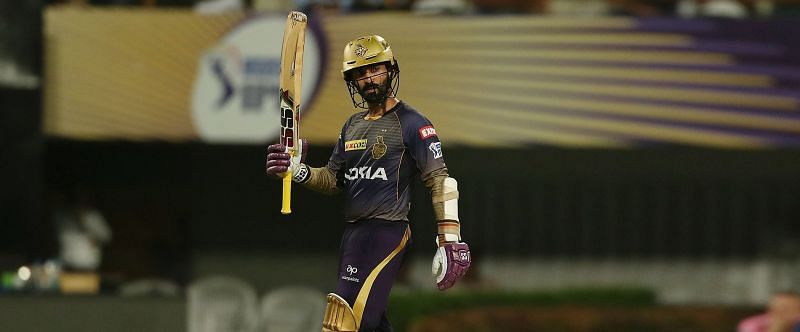 Dinesh Karthik helped KKR finish third in just his first season as captain. Credits: IPLt20.com