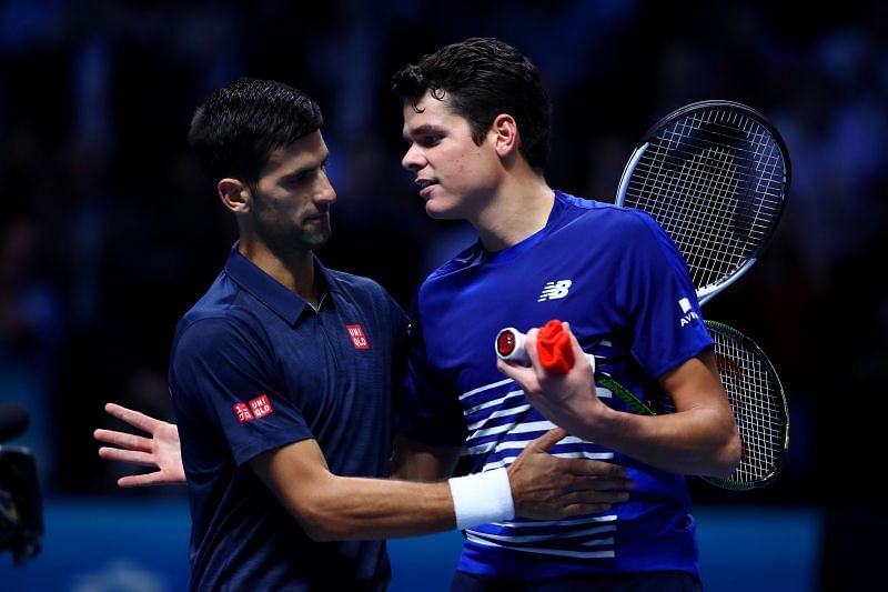 Djokovic faces Milos Raonic tomorrow