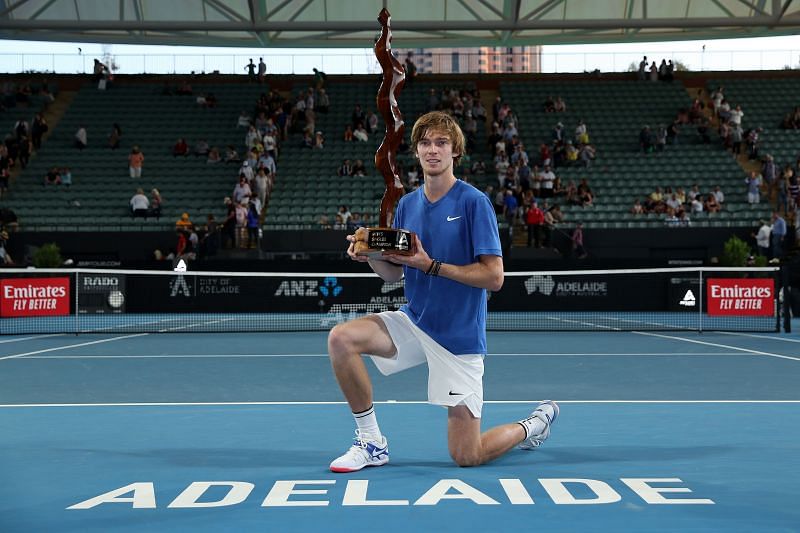 Andrey Rublev has won two titles this year