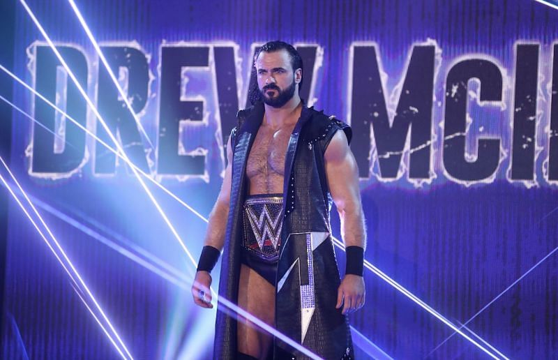 Drew McIntyre has been WWE Champion ever since winning the title at WrestleMania 36
