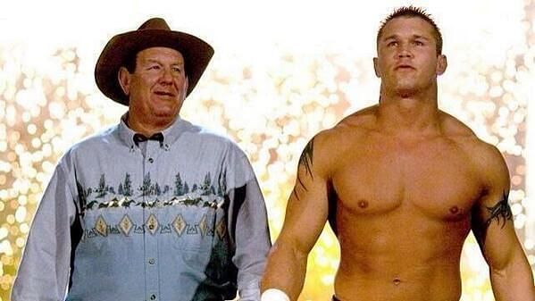 Randy Orton with his father 