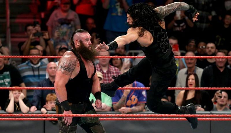 Roman Reigns was the one to end Strowman&#039;s streak
