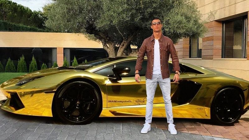Cristiano Ronaldo has a massive set of luxury and sports cars