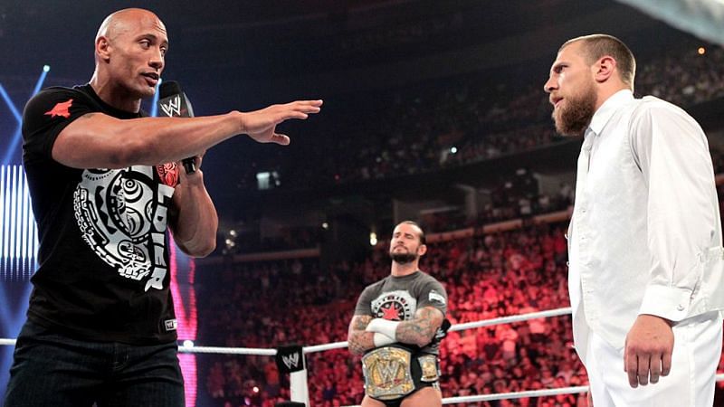 The first time that The Rock and Daniel Bryan came face to face was in 2012