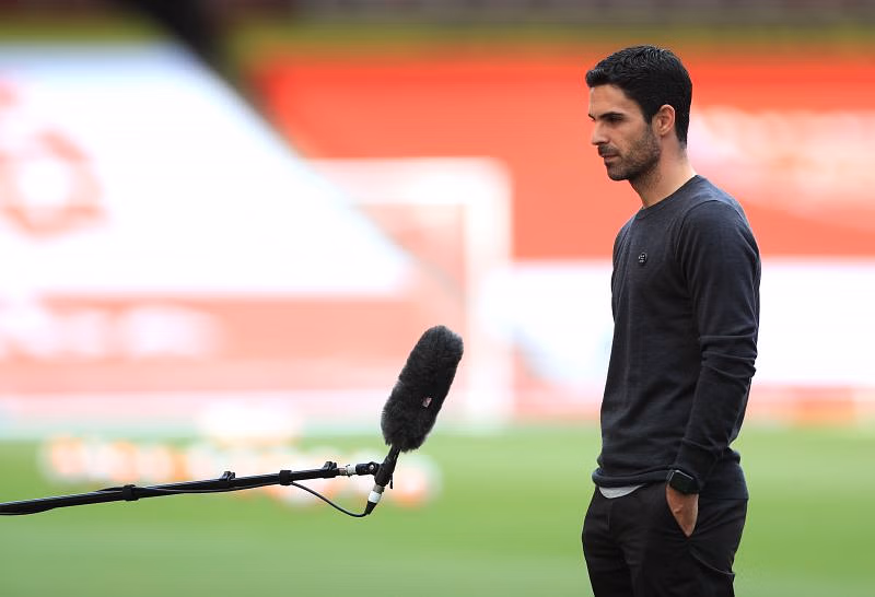 Arsenal manager Mikel Arteta