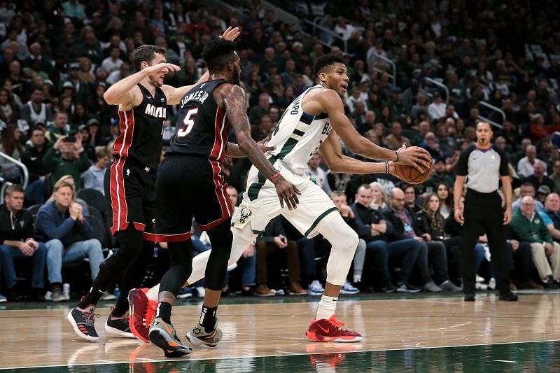 The Miami Heat will look to take down the Milwaukee Bucks in Game 1