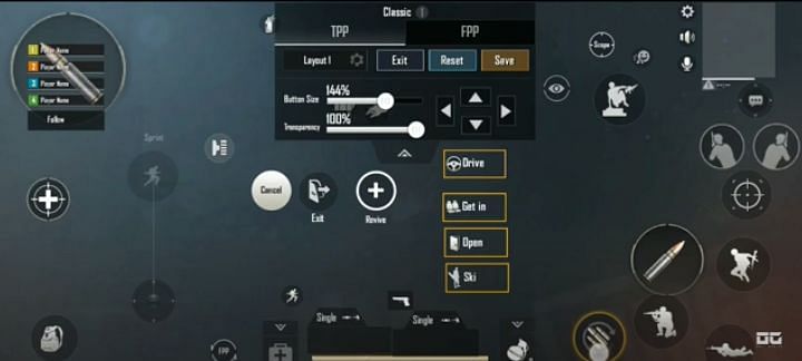 Sevou&#039;s controls setupthree-finger claw setup) in PUBG Mobile