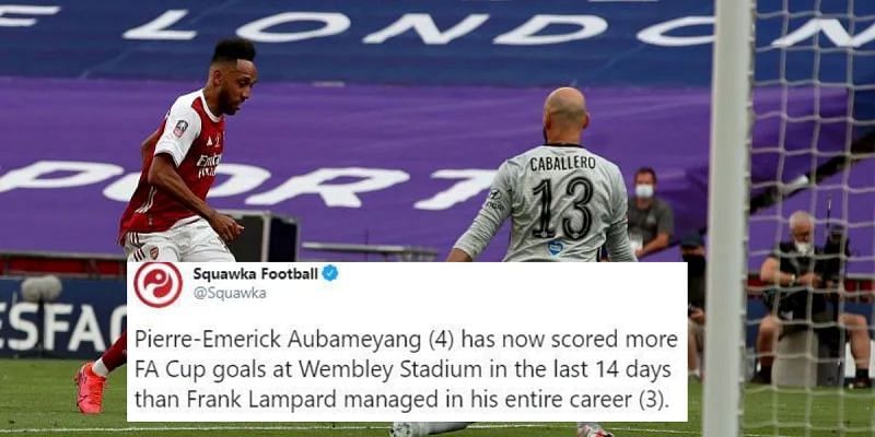 Aubameyang spearheaded Arsenal to their 14th FA Cup trophy