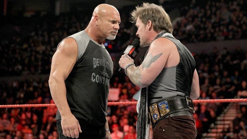 This rivalry can be dated back to when both Chris Jericho and Goldberg were in WCW.
