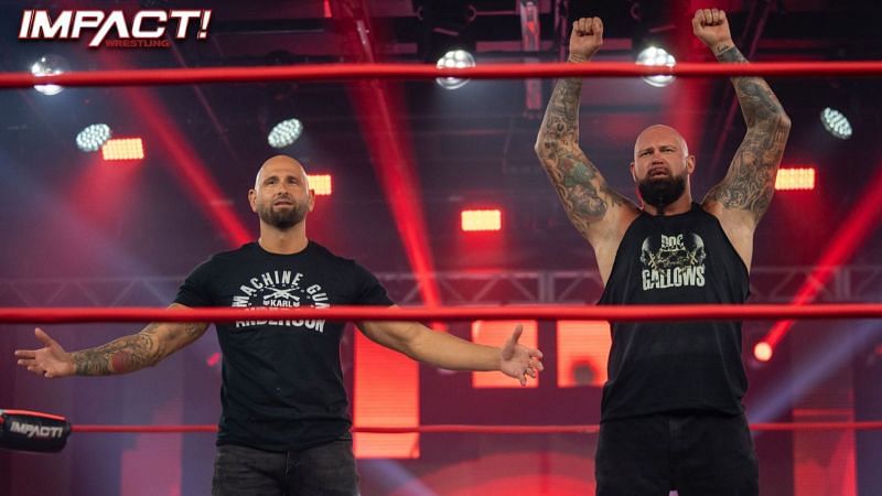 Karl Anderson and Doc Gallows!