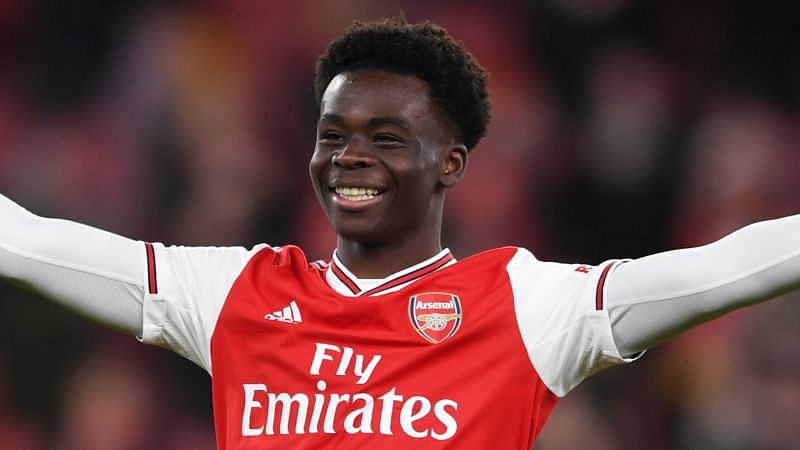 Bukayo Saka has represented England in the U16, U17, U18 and U19s