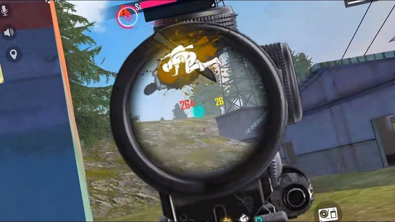The 2x Scope in Garena Free Fire (Image Credit: Total Gaming/YT)
