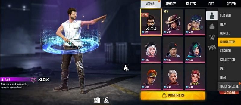 You can get DJ Alok in free fire with the DImonds 