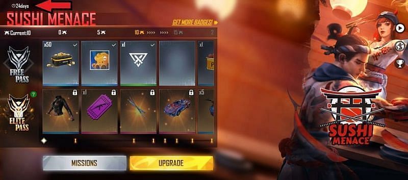 Elite pass in Free Fire