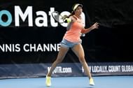 Danielle Collins at the 2020 UTR Pro Match Series