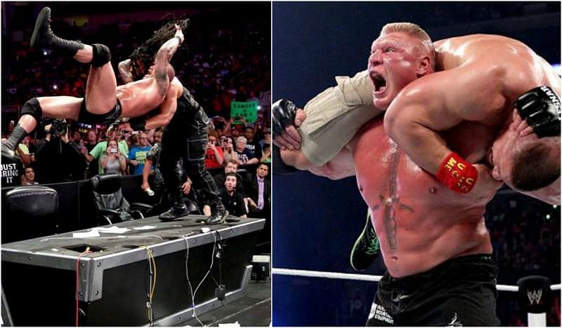 4 दिग्गज WWE Superstars जिन्होंने Brock Lesnar के F5 और Randy Orton के RKO पर किकआउट किया है