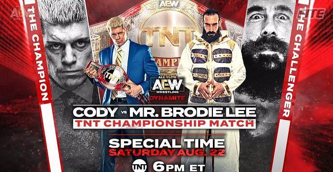 Cody vs Mr. Brodie Lee headlines a special Saturday AEW Dynamite.