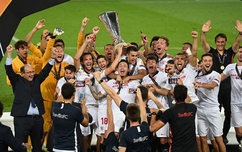 Record champions Sevilla won their sixth title
