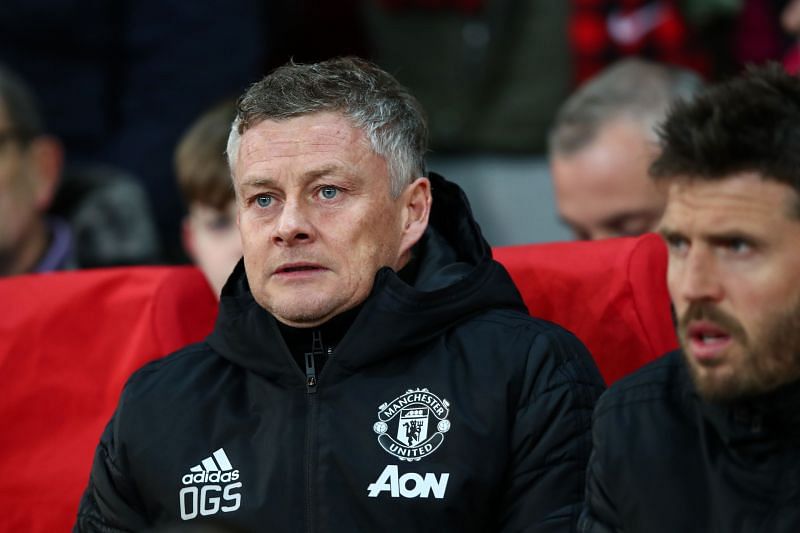 Ole Gunnar Solskjaer, manager of Manchester United