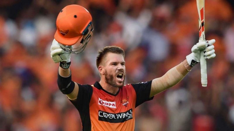 David Warner of SRH won the Orange Cap for his tally of  692 runs in the season.