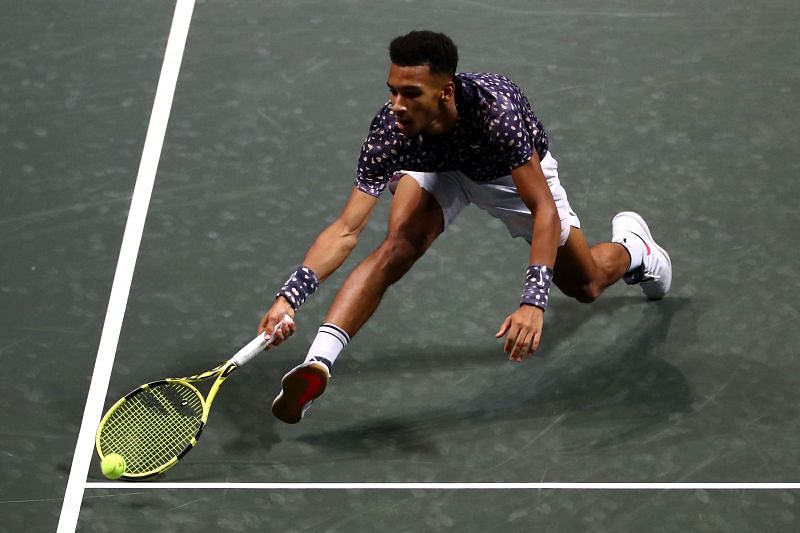 Felix Auger-Aliassime reached the Rotterdam final earlier this year