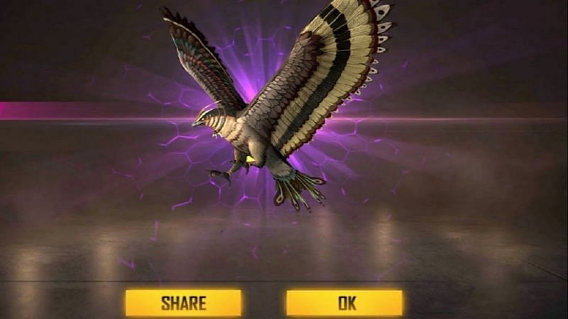 Free Fire Falco pet (Picture Source: Ashutosh Gaming / YouTube)