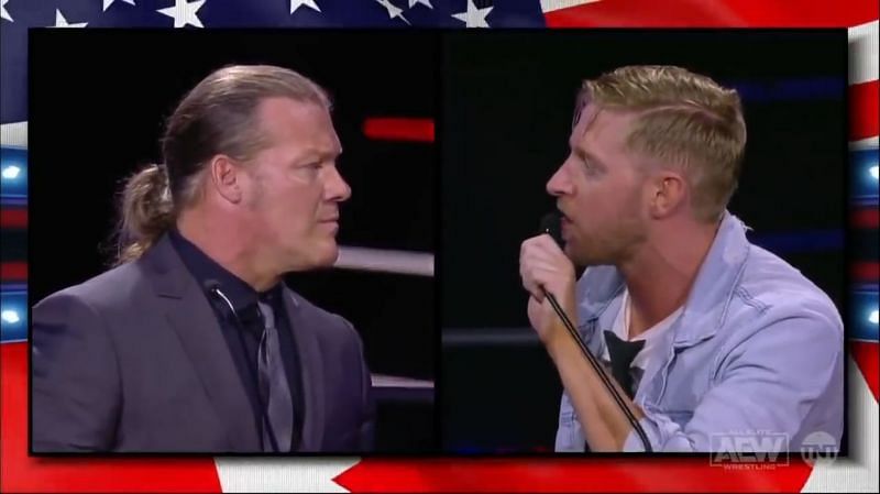 Jericho and Orange Cassidy&#039;s debate