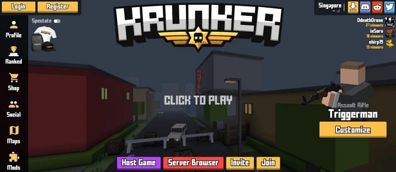 Krunker .io em Jogos na Internet