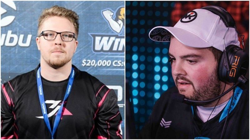 JasonR got the Hiko treatment of having no say on the roster from FaZe Clan. Image courtesy: Prosettings.com (L) and ONE Esports (R)