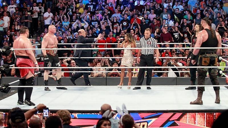 WWE SummerSlam में हुआ था फैटल 4वे मैच