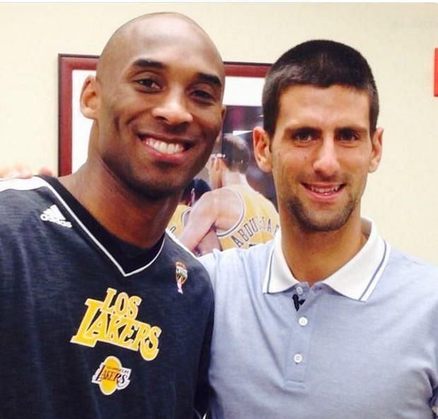Novak Djokovic and Kobe Bryant shared a close friendship