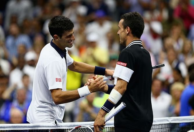 "It was 100% wrong" - Bautista Agut lashes out at roof decision after losing to Novak Djokovic