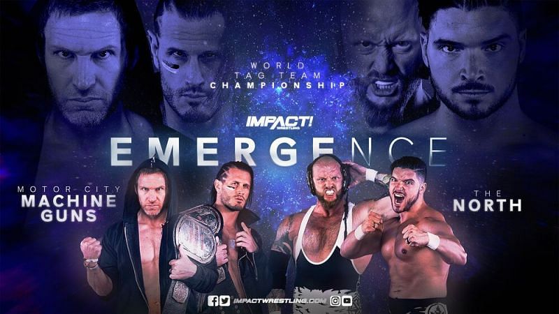 The IMPACT Wrestling Tag Team Titles are on the line