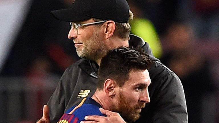 Jurgen Klopp is one of many admirers of Lionel Messi