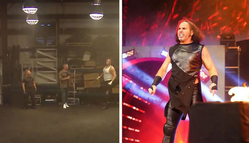 Matt Hardy reacts to RAW Underground