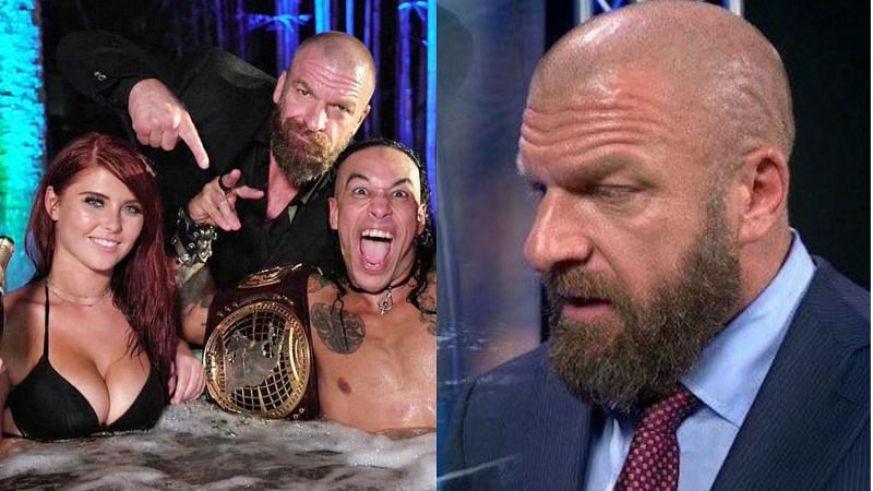 Triple H's real backstage reaction to Damian Priest's hot tub photo revealed