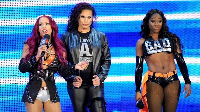 Naomi on learning about the creation of Team B.A.D in WWE