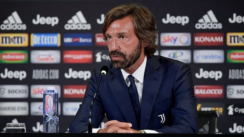 Juventus manager Andrea Pirlo