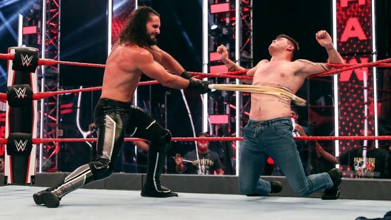Seth Rollins viciously attacked Dominik Mysterio with a kendo stick on RAW last week
