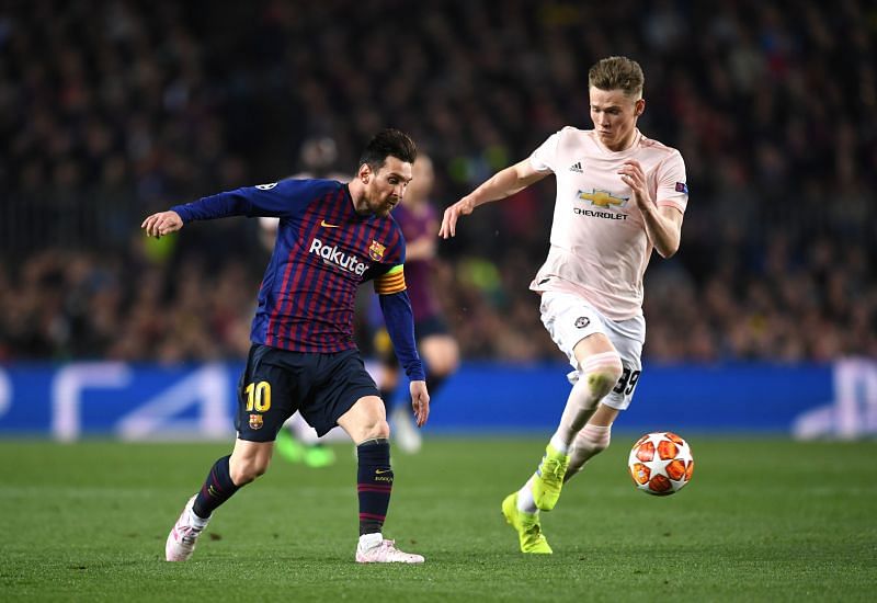 Messi took matters into his own hands the last time he faced Manchester United