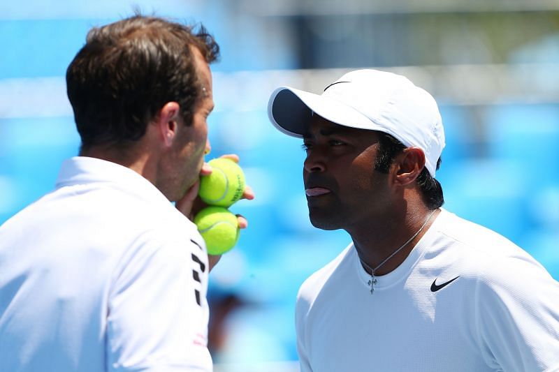 Leander Paes (R)