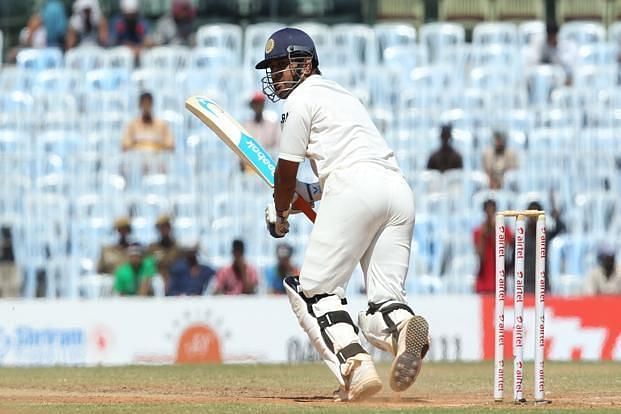 MS Dhoni during his knock of 224 against Australia in 2013