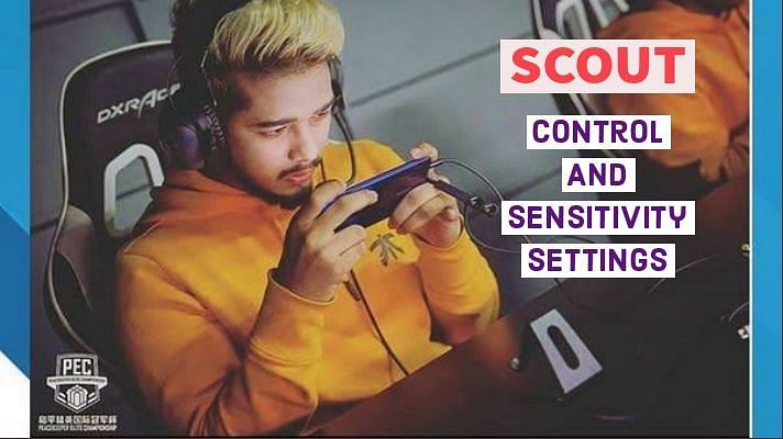 Scout control setup and sensitivity settings in PUBG Mobile