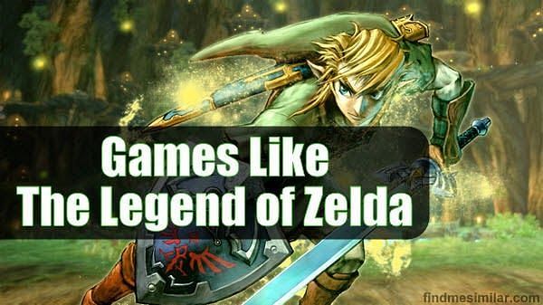 Best games like The Legend of Zelda (Image Credits: Find Similar Movies, Games &amp; Anime)
