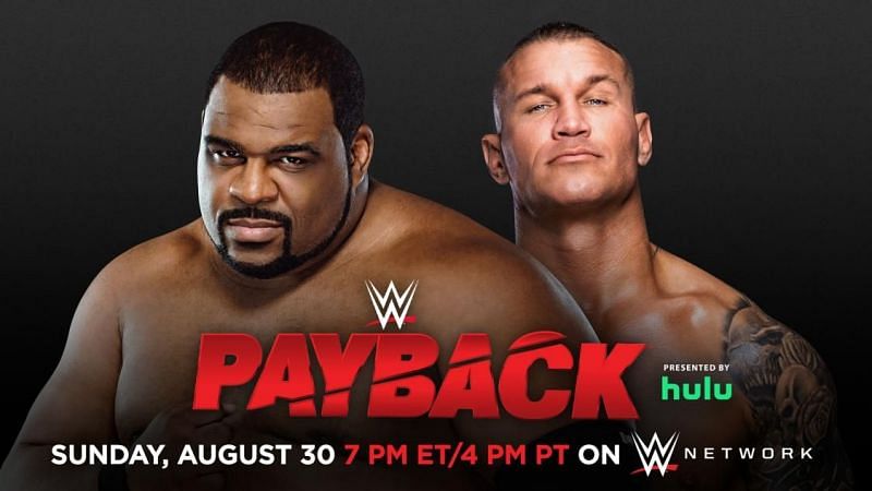 Keith Lee makes his singles PPV debut as well at Payback 2020