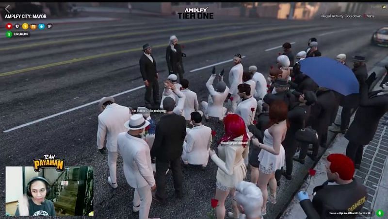 Players gathering in GTA to pay tribute to Emman(image credits: onOrdonaYT, youtube)