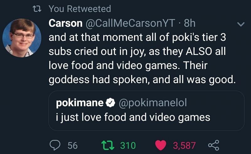 Yes am a tier 3 poki sub, just supporting pokimane, don't be mean you might  know me as my old alias rubenReacts @Pokim: 33 California, USA Following  1,025 Fc - iFunny Brazil